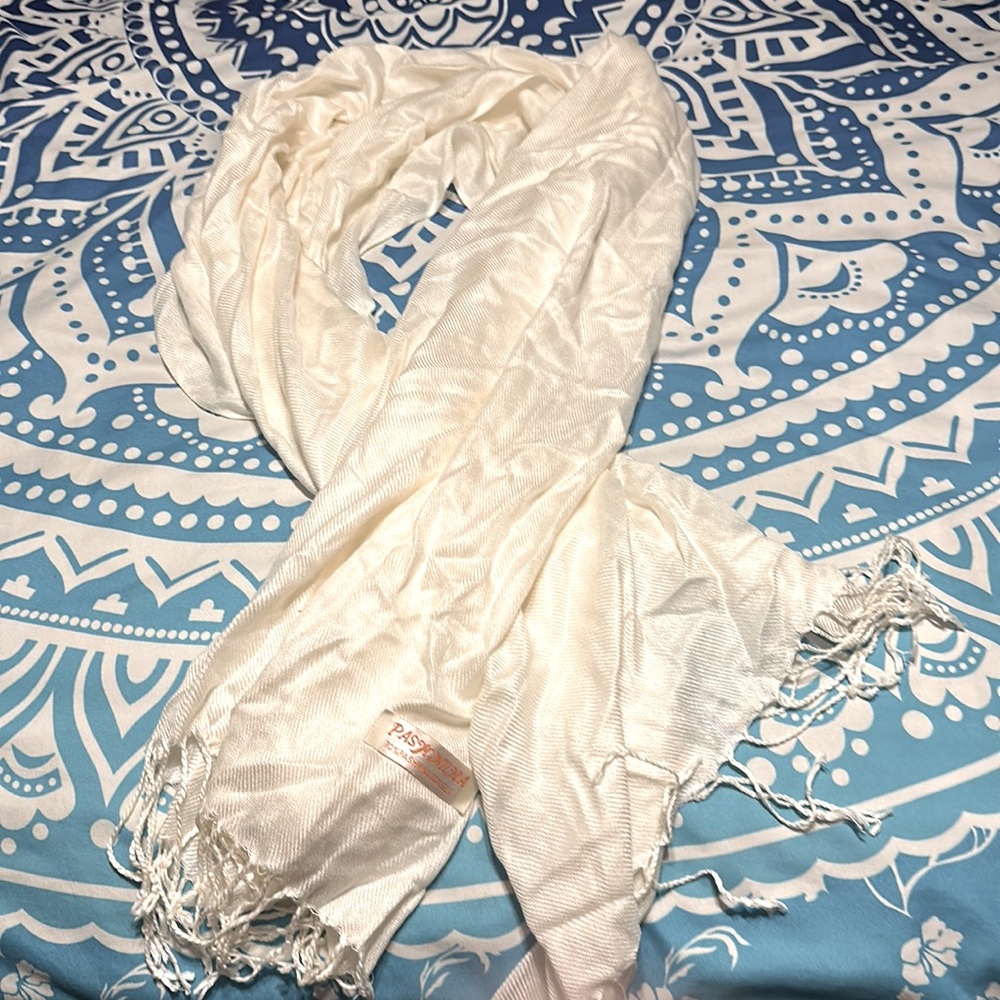 NEW White shawl